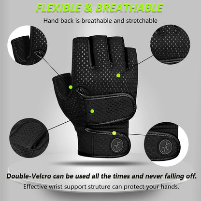 Weight Lifting Gym Gloves