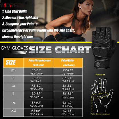 Weight Lifting Gym Gloves