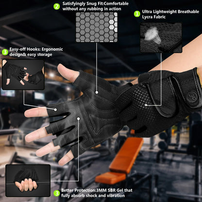 Weight Lifting Gym Gloves
