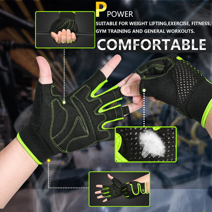 Weight Lifting Gym Gloves