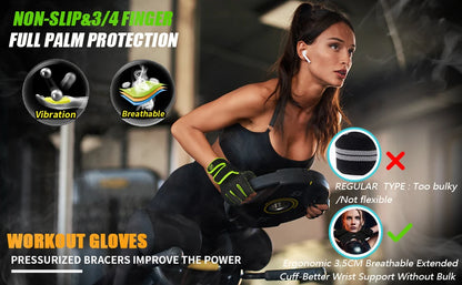 Weight Lifting Gym Gloves