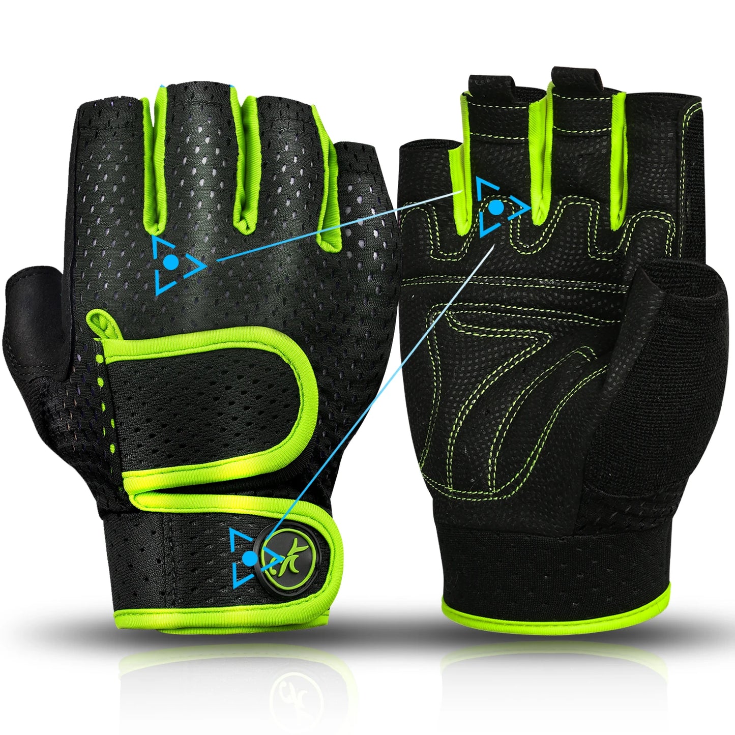 Weight Lifting Gym Gloves
