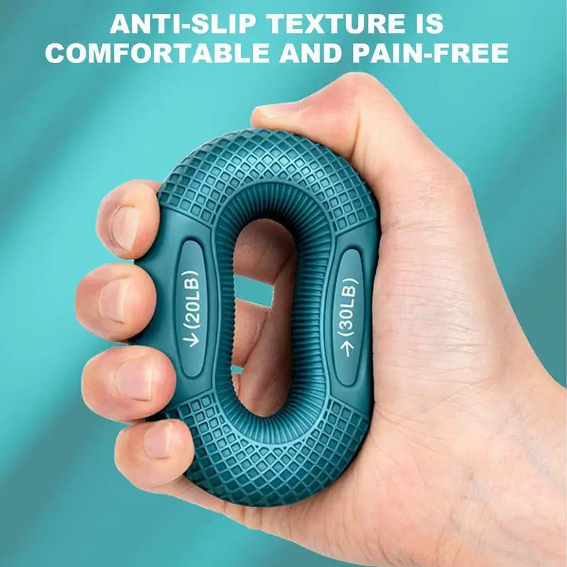 Silicone Hand Grip Strength Wrist Trainer